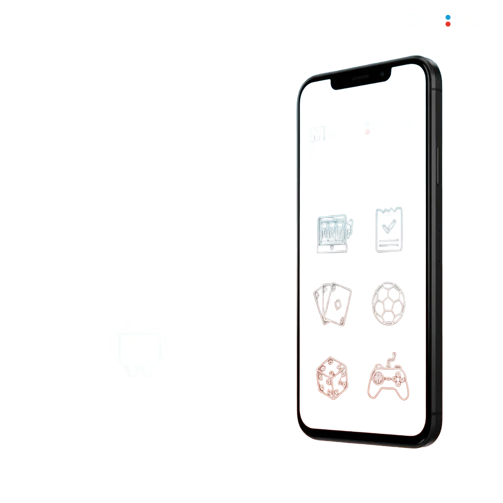 MegaPari Android app on a smartphone, mobile betting and casino in the Philippines; fast setup.