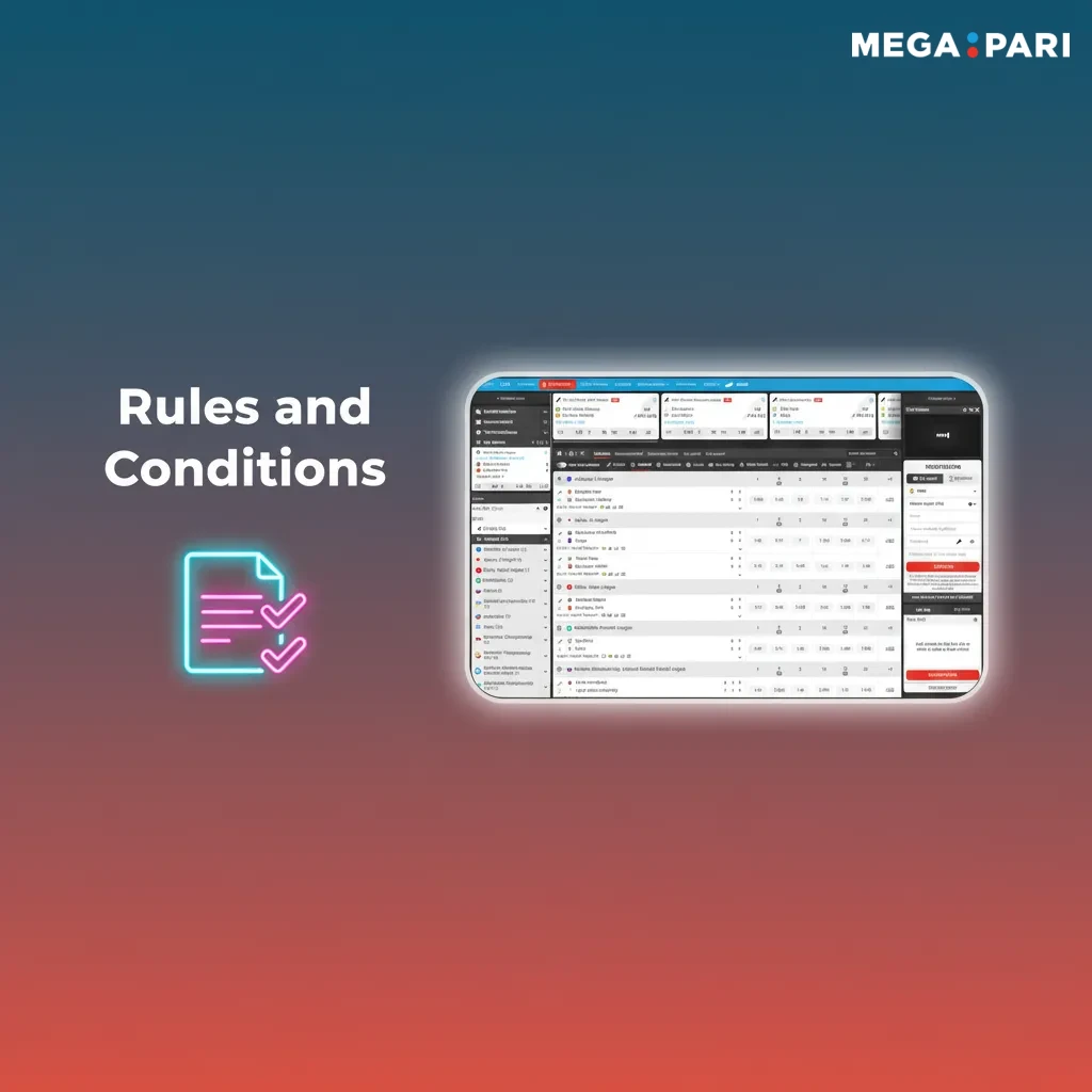 Rules and Conditions: key betting terms—21+, one account, bonus wagering, game weighting, verification before withdrawals.