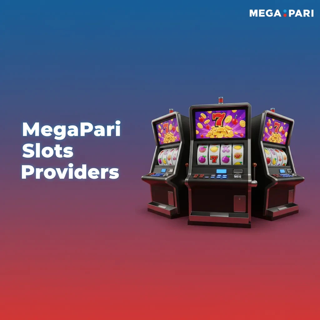 MegaPari slots providers: 126 studios incl. Pragmatic Play, NetEnt, Play’n GO, PG Soft, Yggdrasil, Playtech; counts shown.