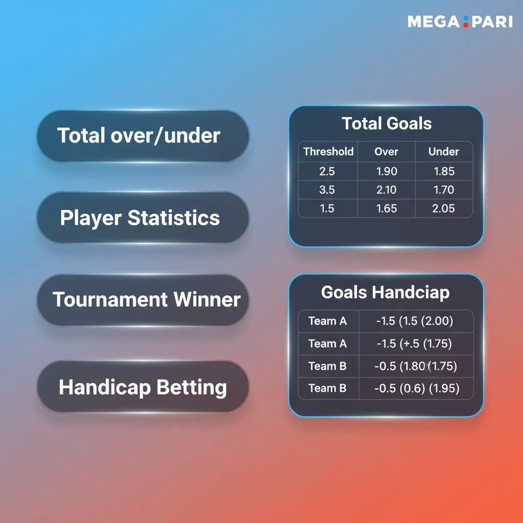 Types of bets: Single (one selection), Express (2+ picks, all win), System (combos allow losses). Balance risk and bankroll.