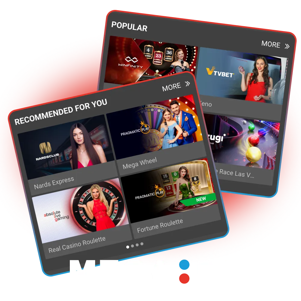 Join live casino fun only on MefaPari.