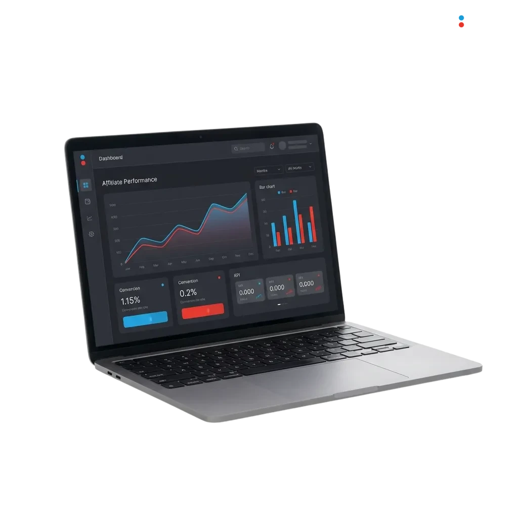 MegaPari affiliate program dashboard showing commission structures and payment methods for Indian partners