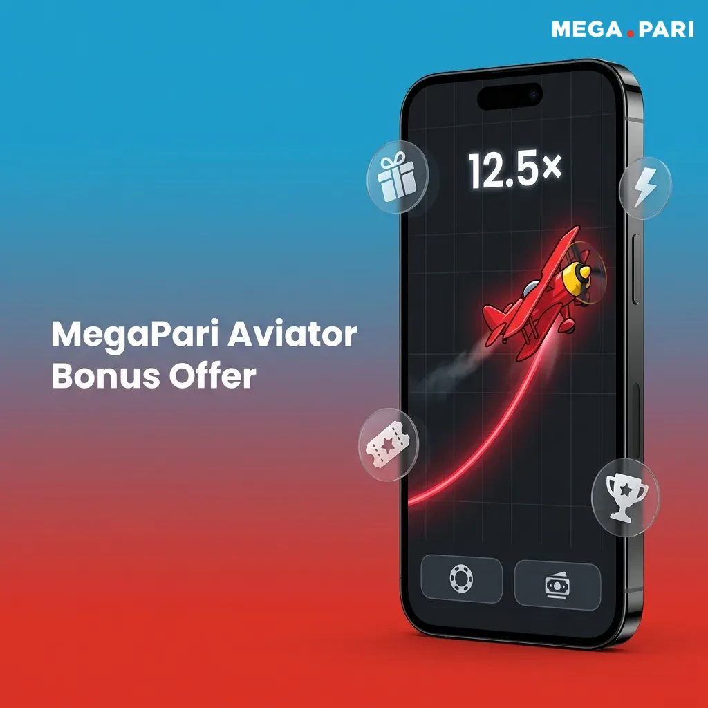 New players receive 100% welcome bonus up to ₹40,000 for Aviator gameplay at MegaPari with minimum ₹100 deposit