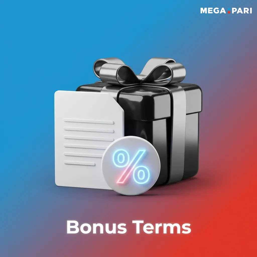 Bonus Terms page showing wagering requirements, eligibility rules, and promotional offer conditions for registered users.