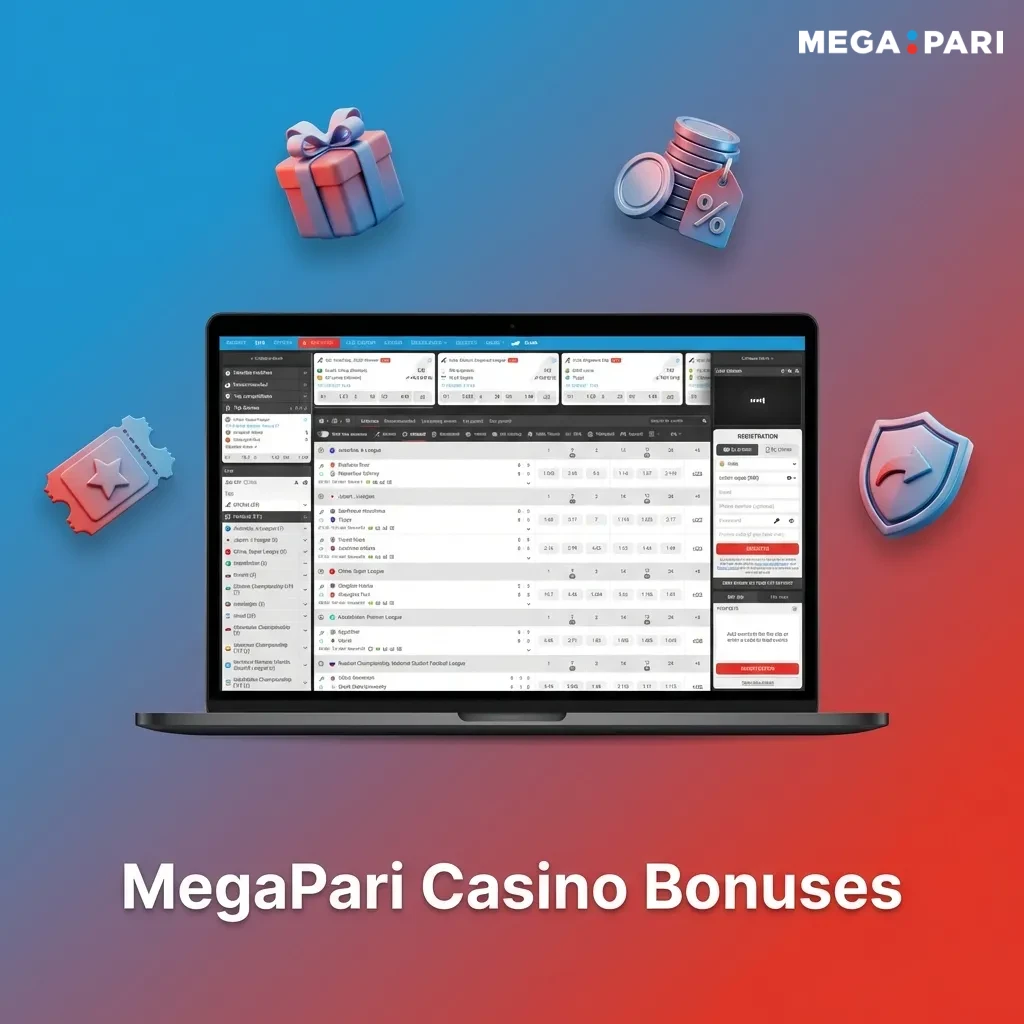 MegaPari Casino offers weekly cashback, slot tournaments, Friday free spins, and live casino bonuses for players.