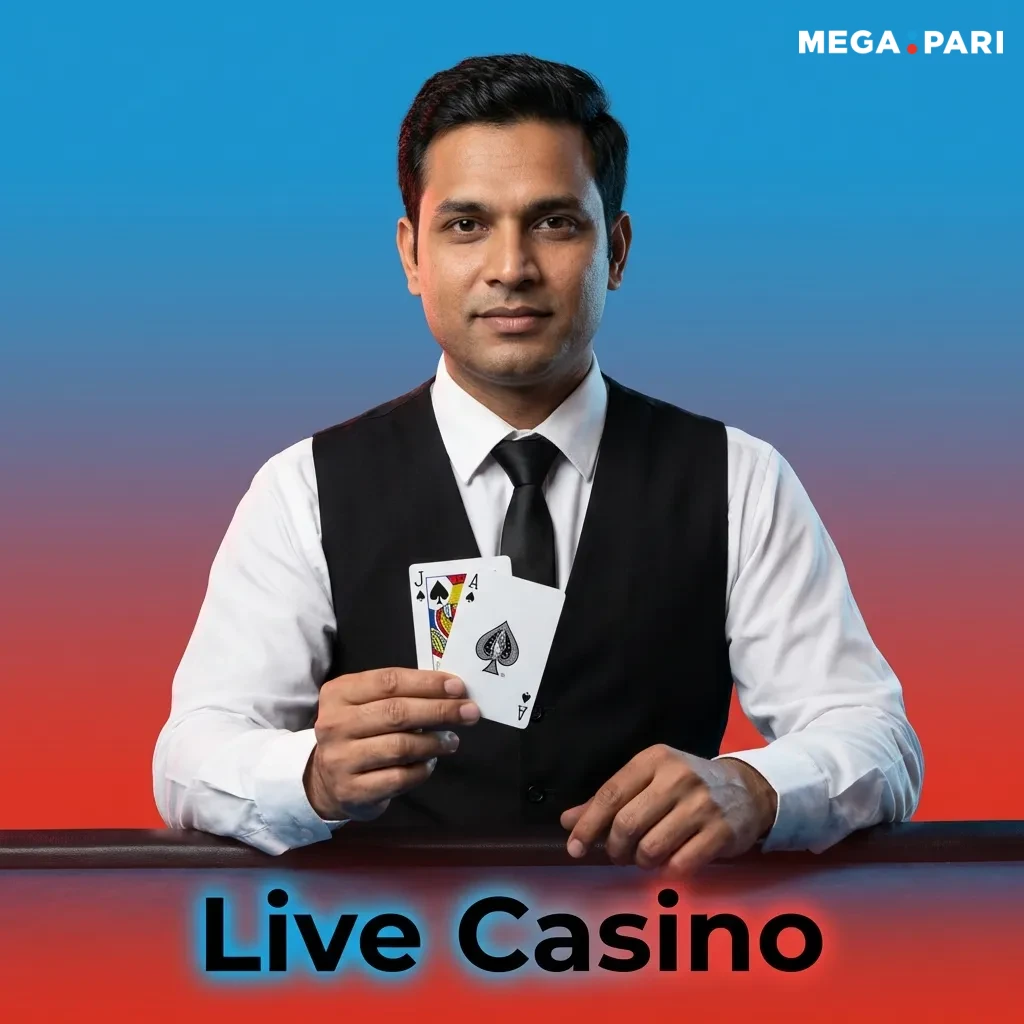 Real dealers host live roulette, blackjack, baccarat, poker, and game shows streamed in HD from European studios.